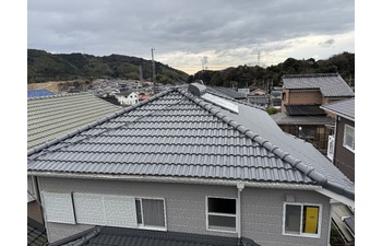 適切な処理を行った今回の屋根塗装