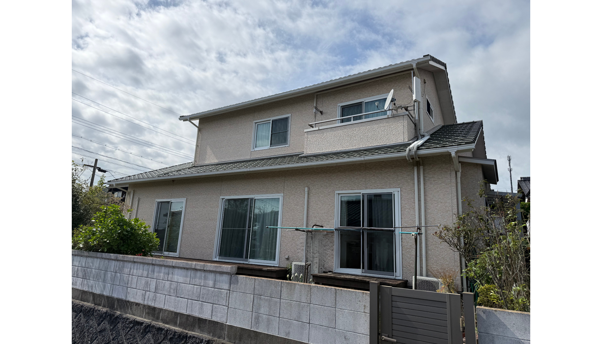 光市　外壁塗装Before