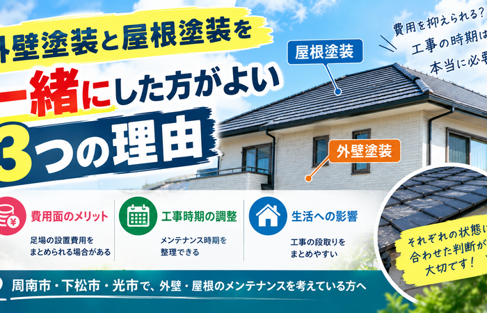 周南市　外壁塗装